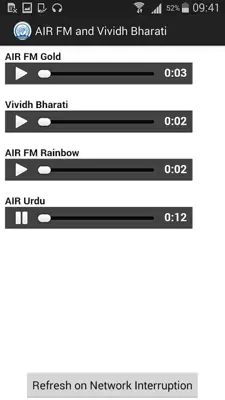 AIR FM and Vividh Bharati android App screenshot 2